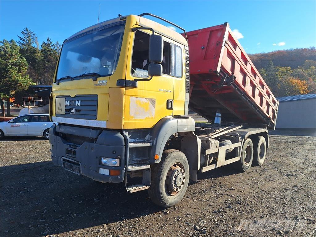 MAN TGA 33.430 6X6 Sklápače