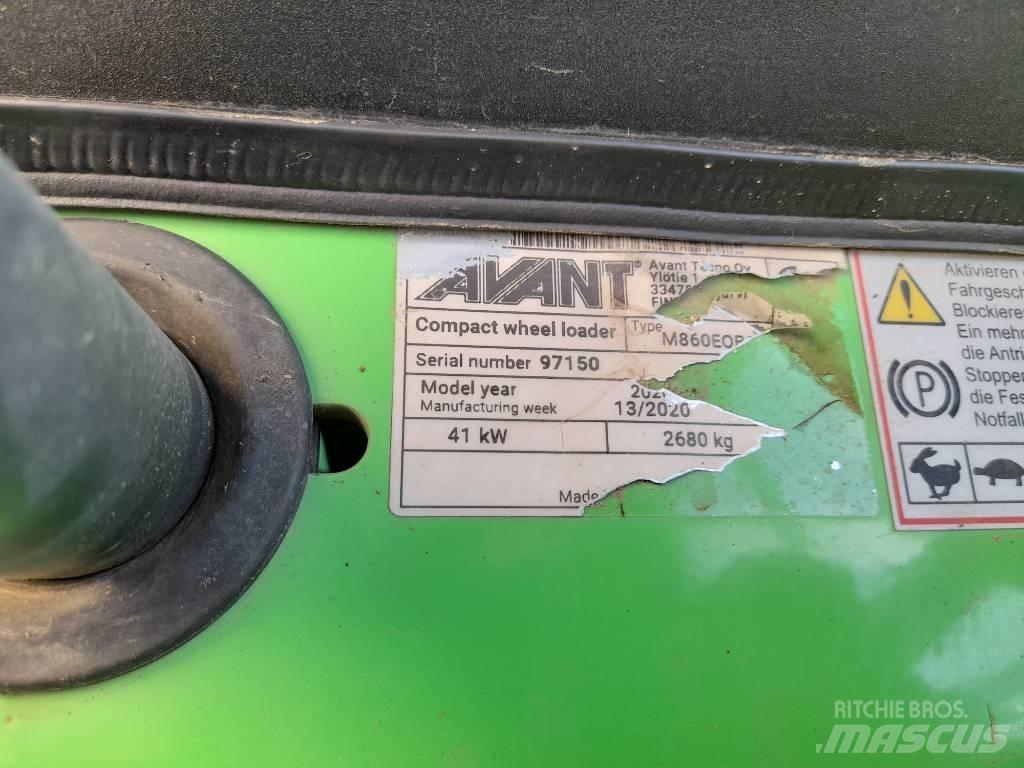 Avant 860i ROPS Manipulácia s materiálom - ostatné