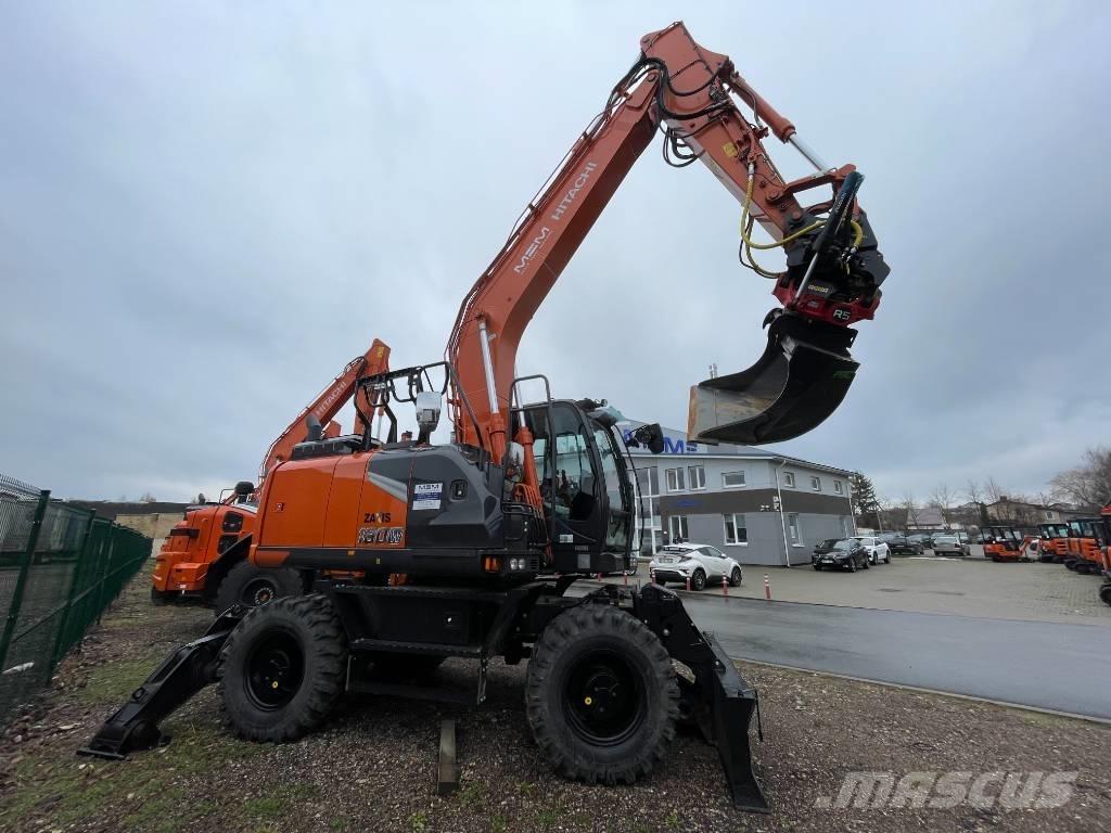 Hitachi ZX180W-7 Kolesové rýpadlá