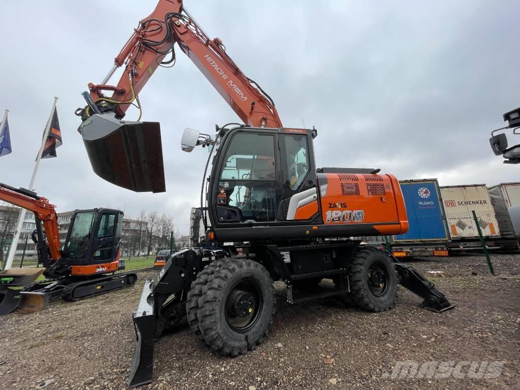 Hitachi ZX180W-7 Kolesové rýpadlá