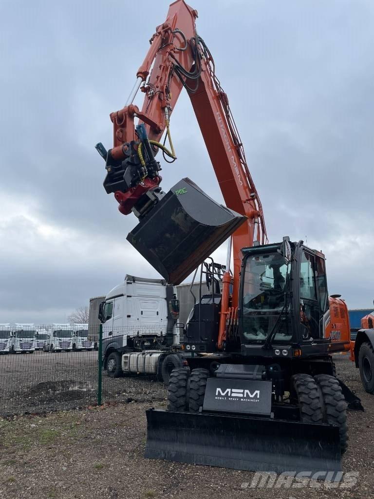 Hitachi ZX180W-7 Kolesové rýpadlá