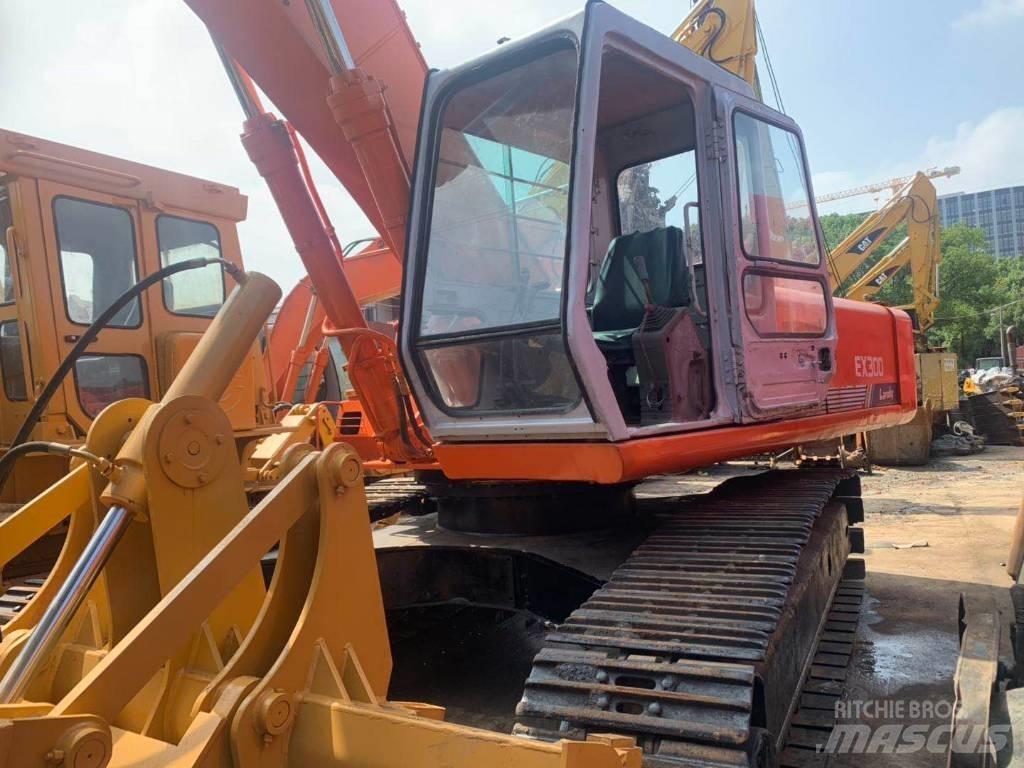 Hitachi EX300 Pásové rýpadlá