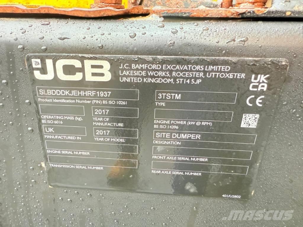 JCB 3 T Swivel Stavebné sklápače