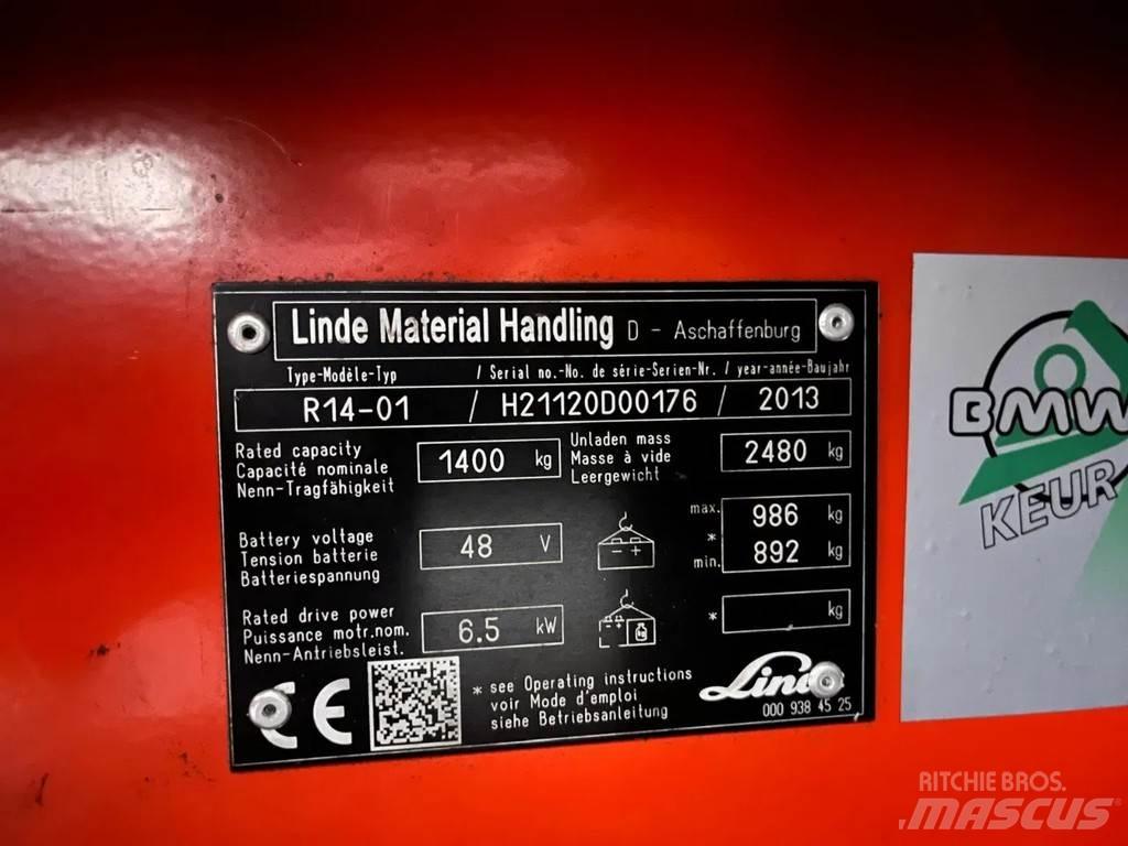 Linde R14-01 Retraky