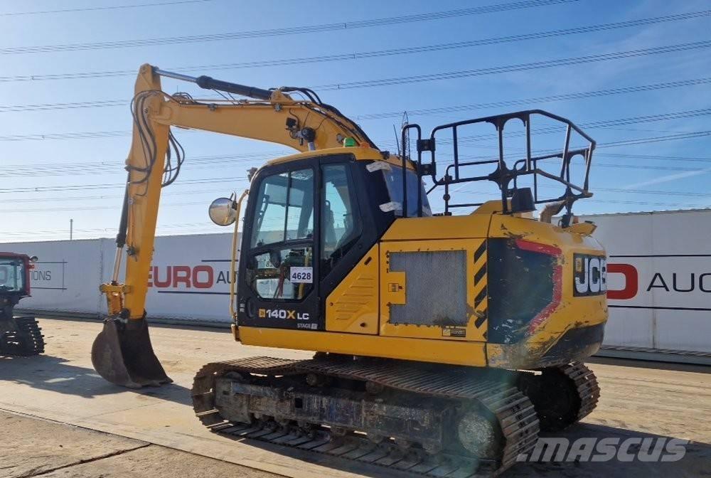 JCB 140 XL Pásové rýpadlá