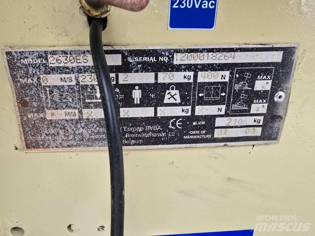 JLG 2630 ES Nožnicové zdvíhacie plošiny