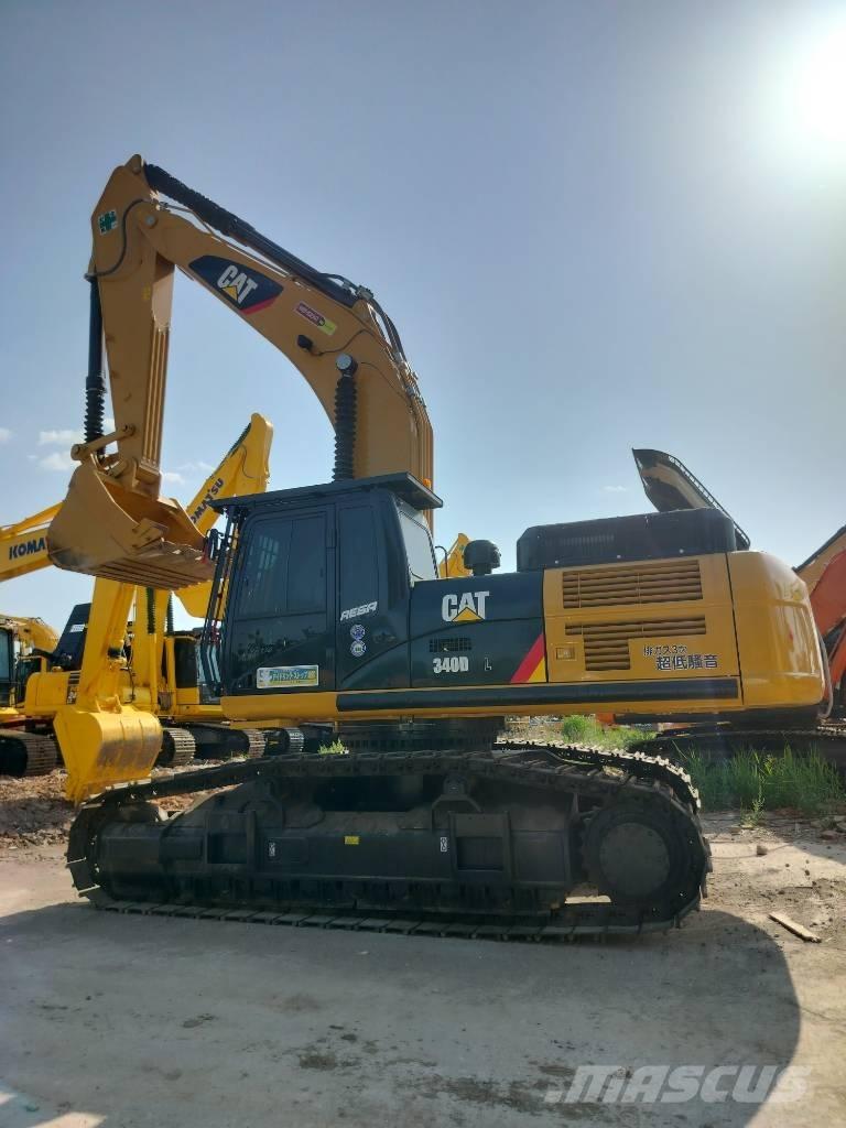 CAT 340 Pásové rýpadlá
