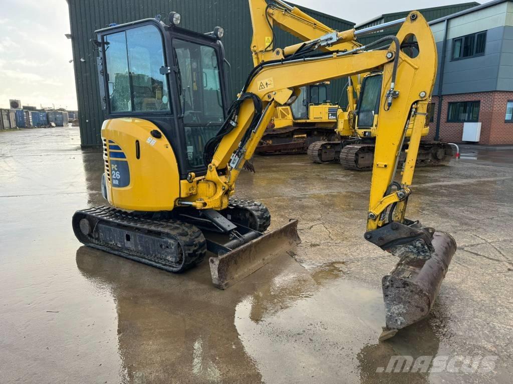 Komatsu PC 26 MR-3 Mini rýpadlá < 7t