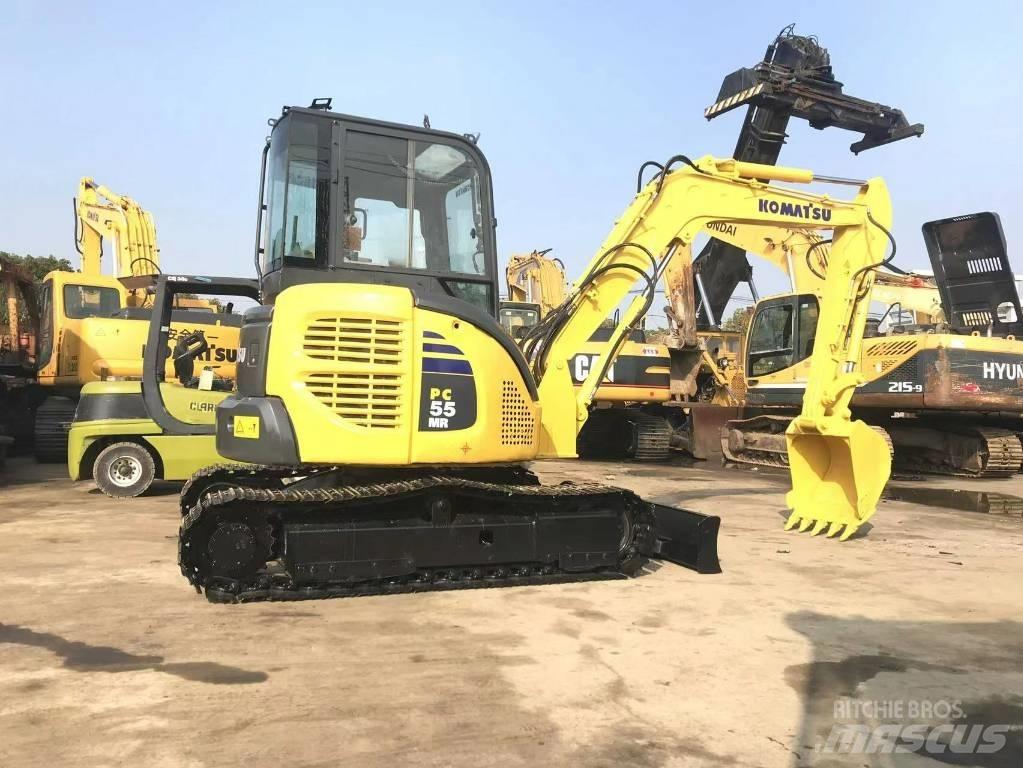 Komatsu PC 55 Pásové rýpadlá