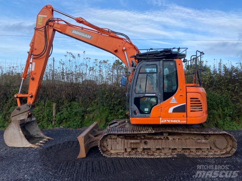 Doosan DX 140 LCR-3 Pásové rýpadlá