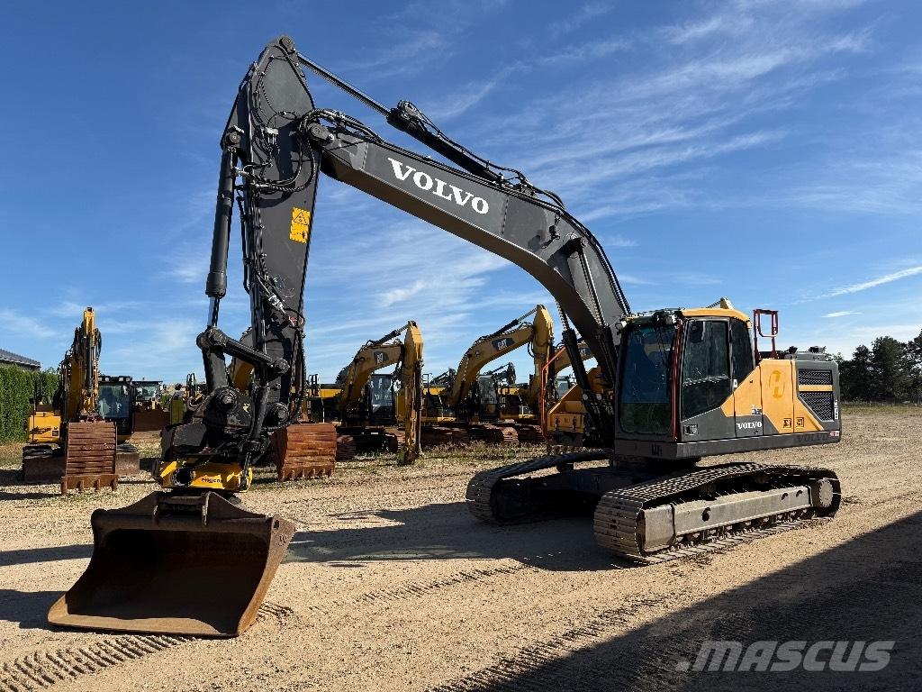 Volvo EC 250 EL Pásové rýpadlá