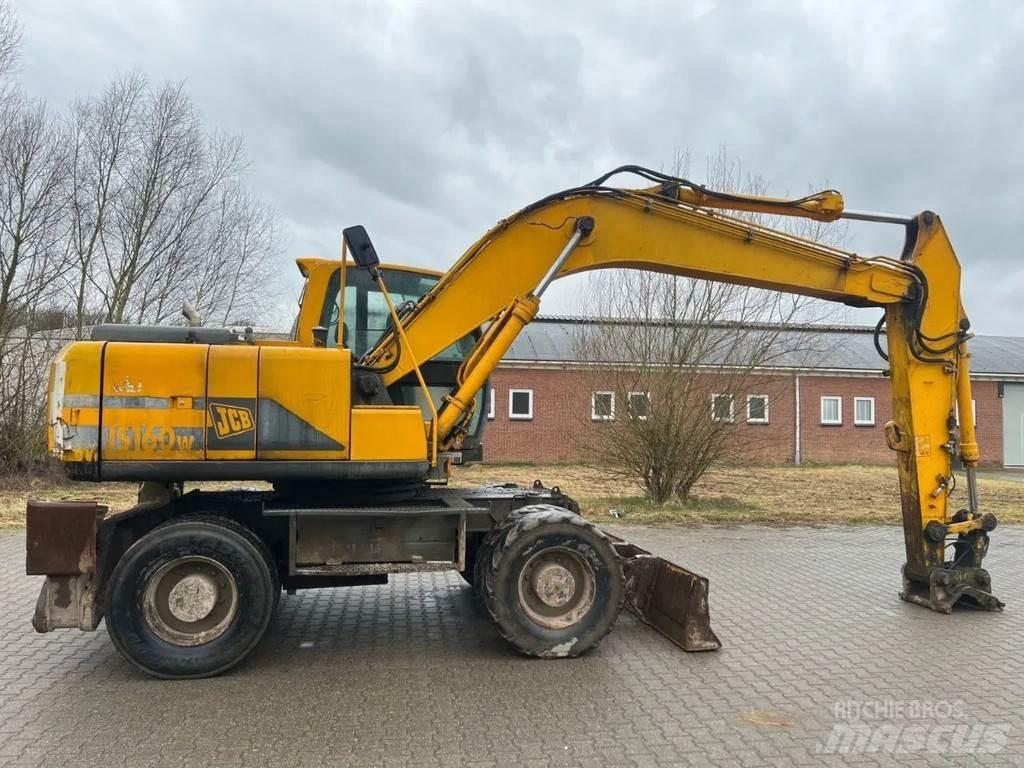 JCB JS 160W Kolesové rýpadlá
