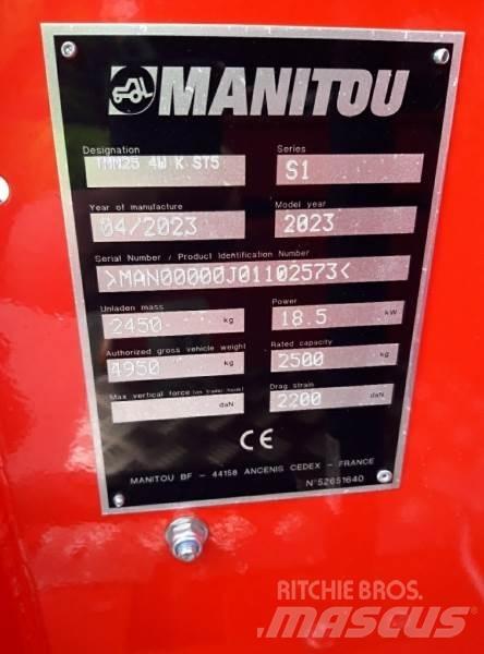 Manitou TMM25 4W Závesné vysokozdvižné vozíky