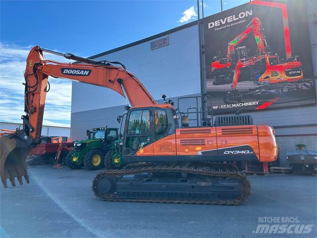 Doosan DX340LC-5 Pásové rýpadlá