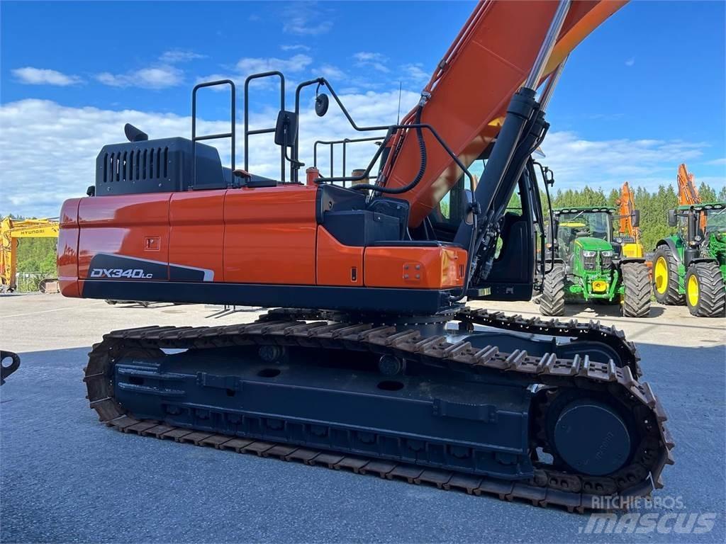 Doosan DX340LC-5 Pásové rýpadlá