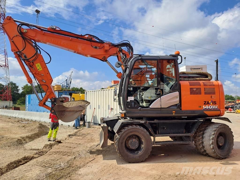 Hitachi ZX140WTB-6 Kolesové rýpadlá