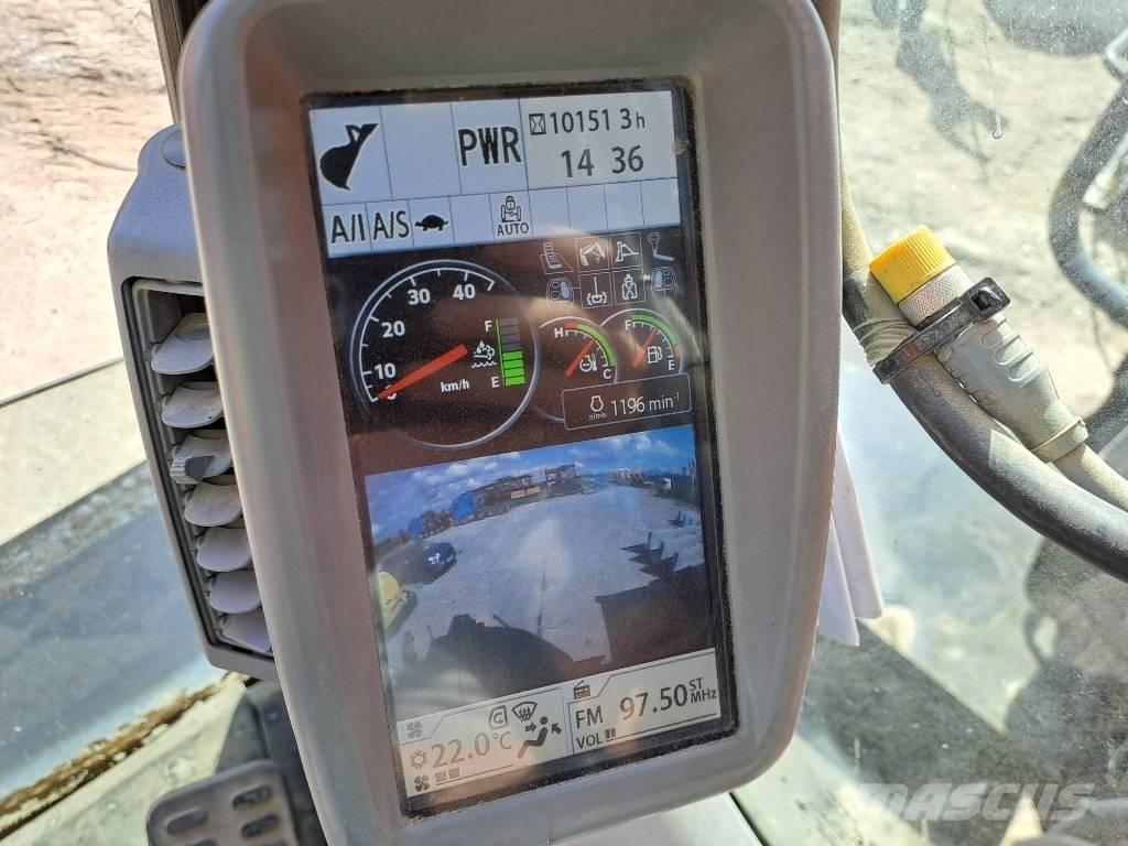 Hitachi ZX140WTB-6 Kolesové rýpadlá