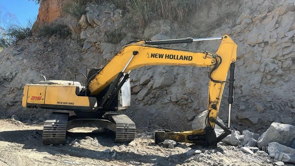 New Holland E 215 B Pásové rýpadlá
