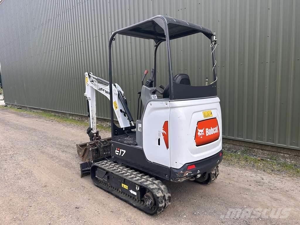 Bobcat E17 Mini rýpadlá < 7t