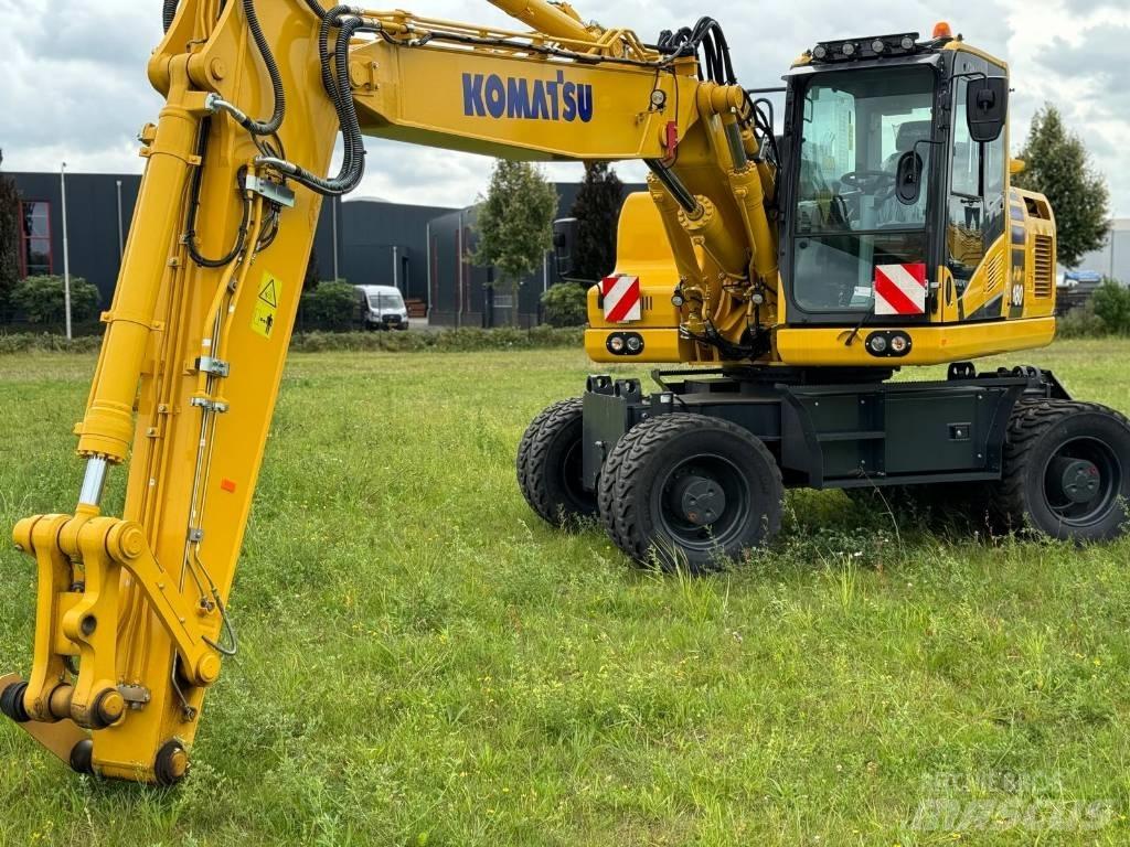 Komatsu PW180-11E0 Kolesové rýpadlá