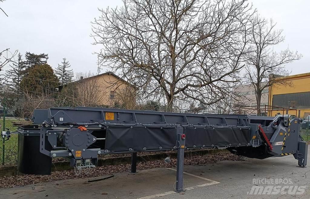 Dynapac SW6500 Kŕmidlá, kŕmne žľaby