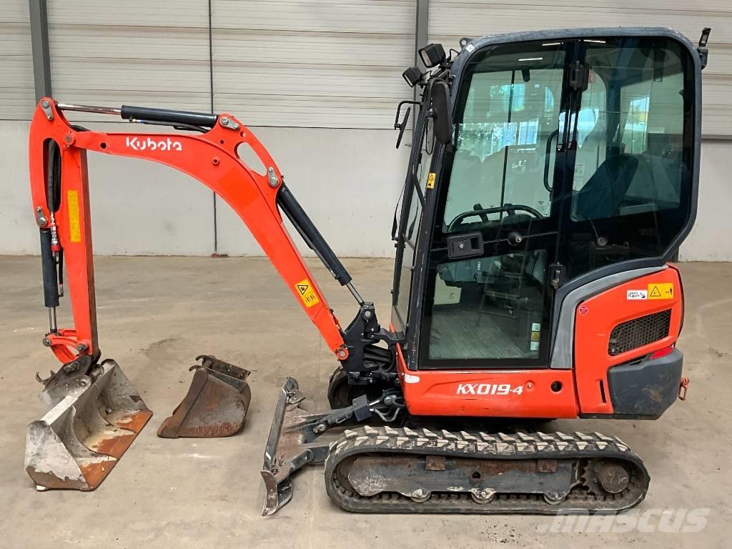 Kubota KX 019-4 Mini rýpadlá < 7t