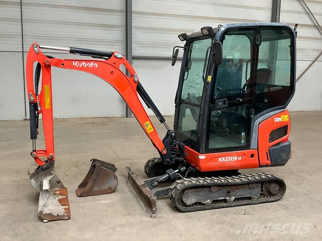 Kubota KX 019-4 Mini rýpadlá < 7t