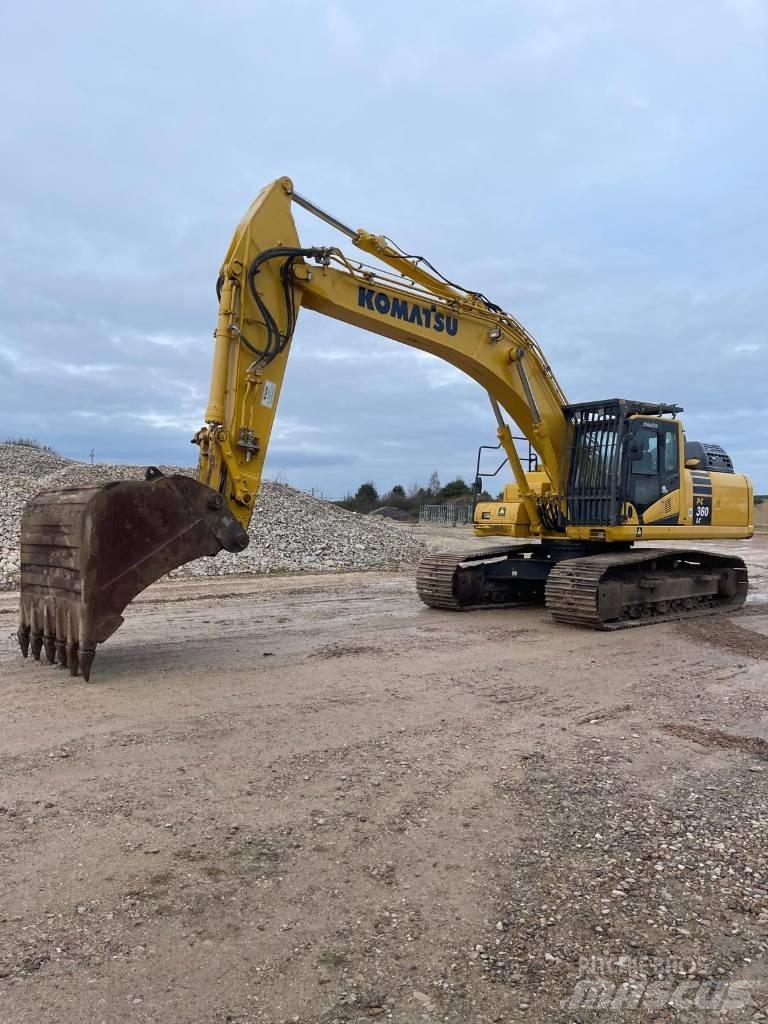 Komatsu PC360LC-11 Pásové rýpadlá