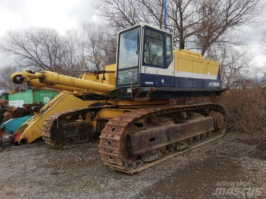 Komatsu PC 650 LC Pásové rýpadlá
