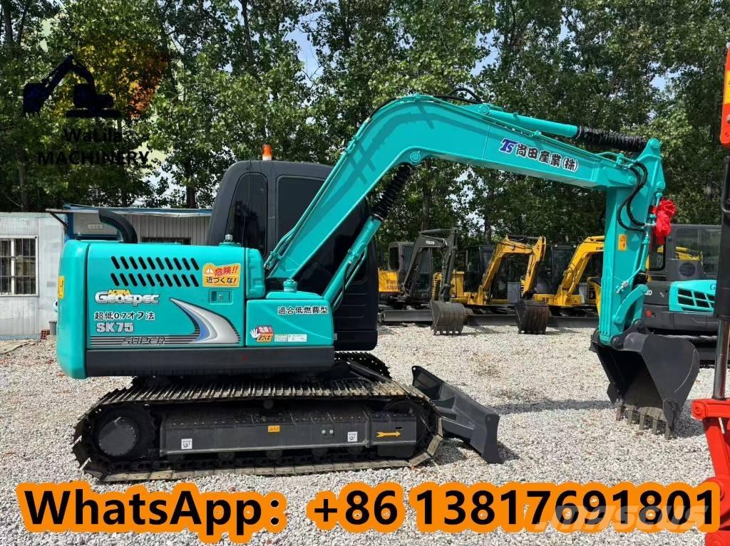 Kobelco SK 75 Pásové rýpadlá