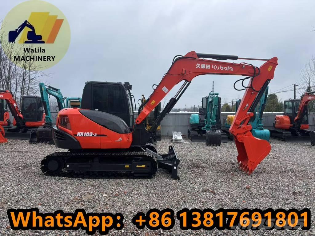 Kubota KX 183 Mini rýpadlá < 7t
