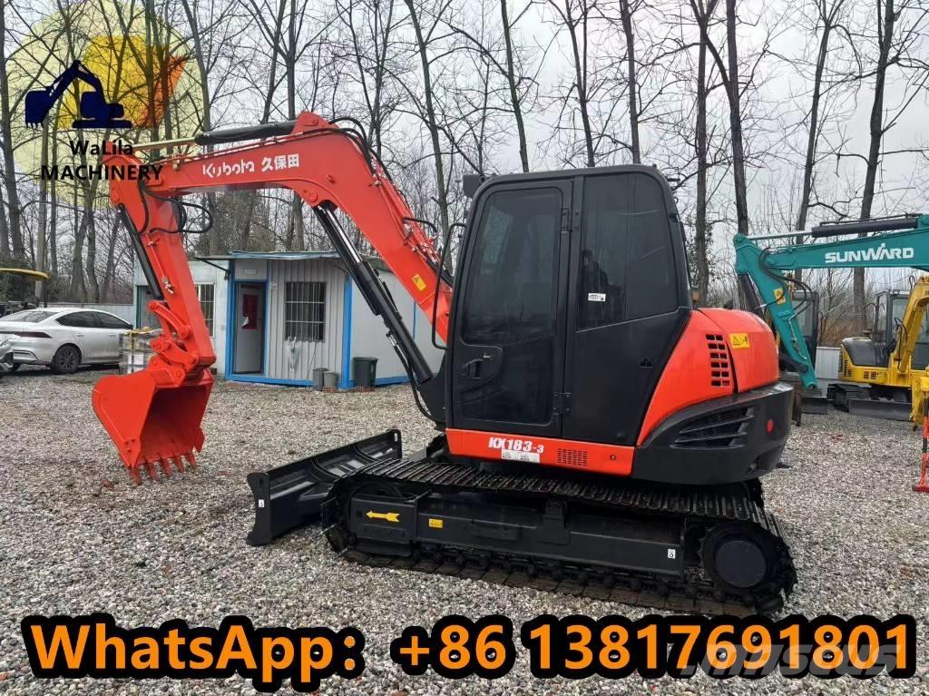 Kubota KX 183 Mini rýpadlá < 7t