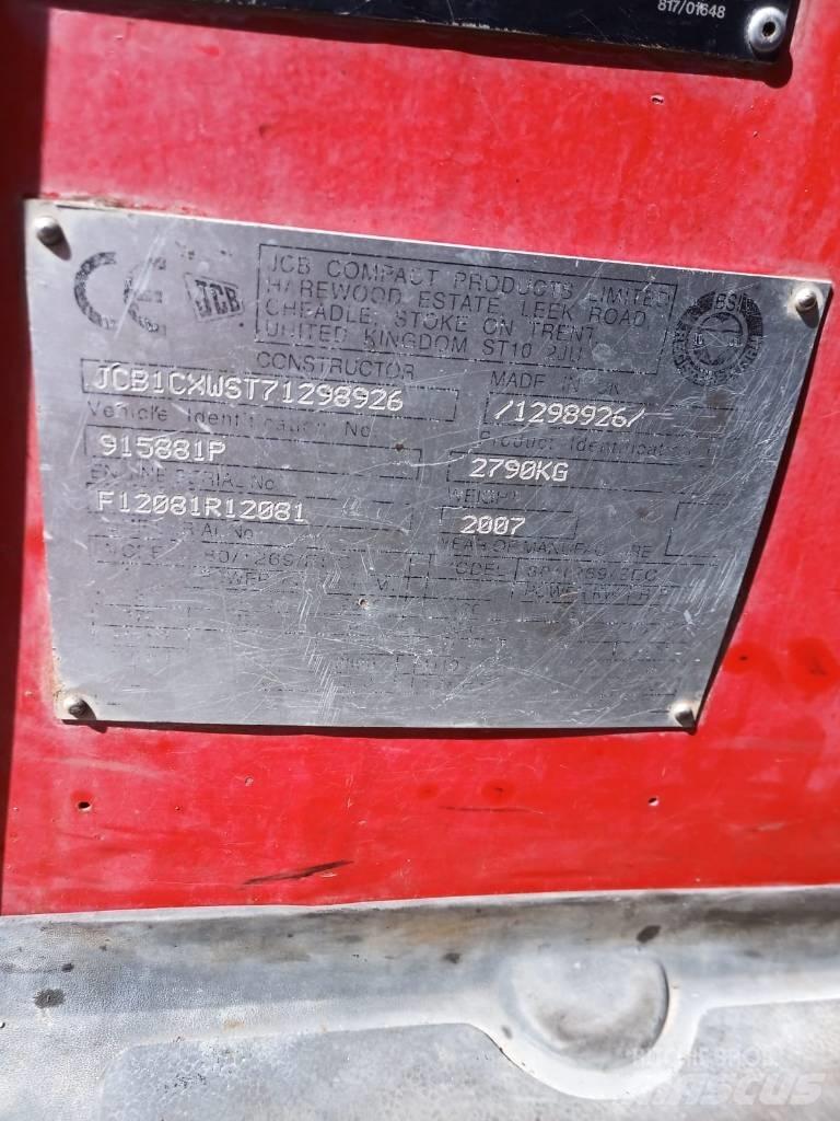 JCB 1 CX Rýpadlo-nakladače