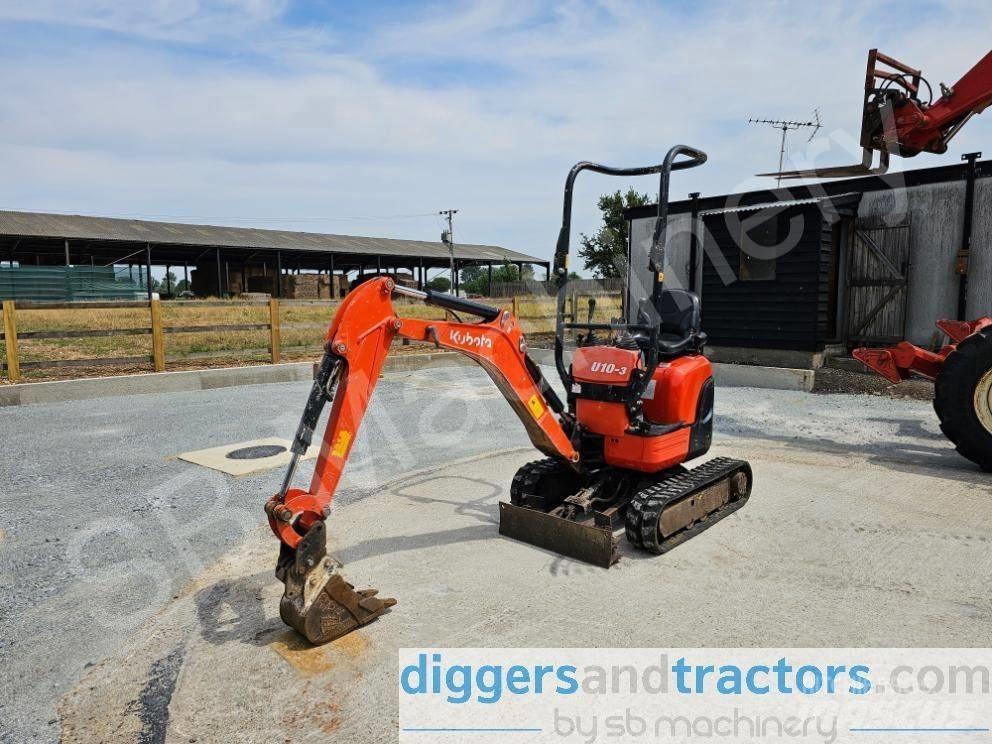 Kubota U 10-3 Mini rýpadlá < 7t