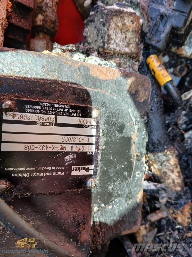 Log Max 4000T Žatevné hlavy