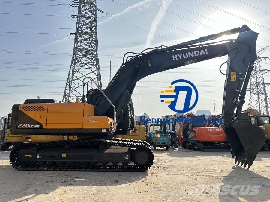 Hyundai R220LC-9S Pásové rýpadlá