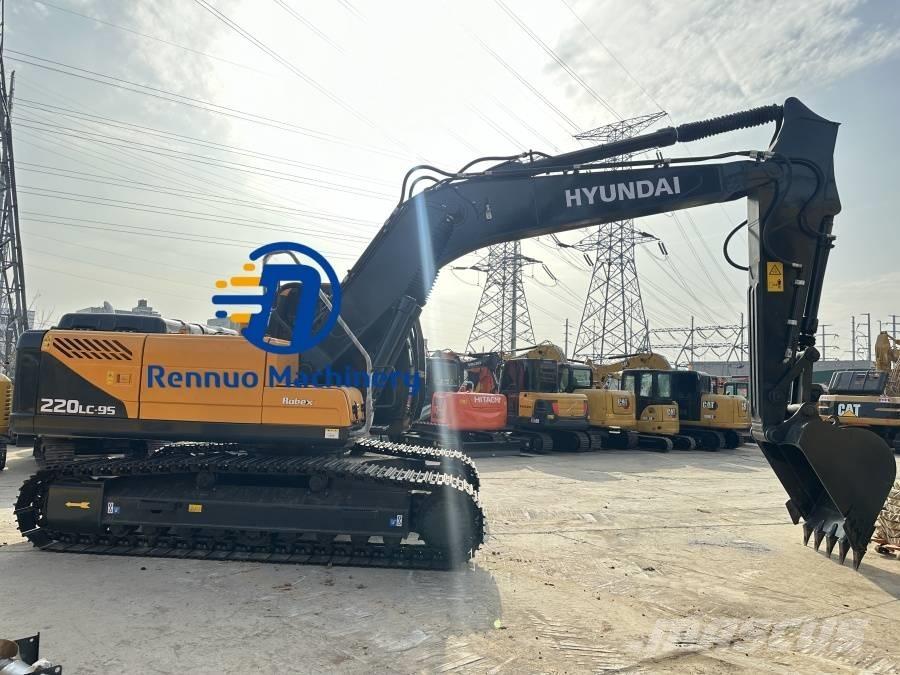 Hyundai R220LC-9S Pásové rýpadlá