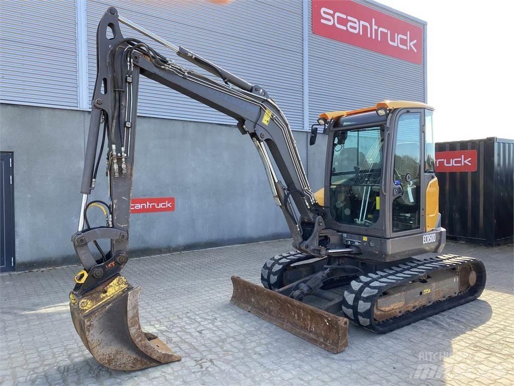 Volvo ECR50 Kolesové rýpadlá