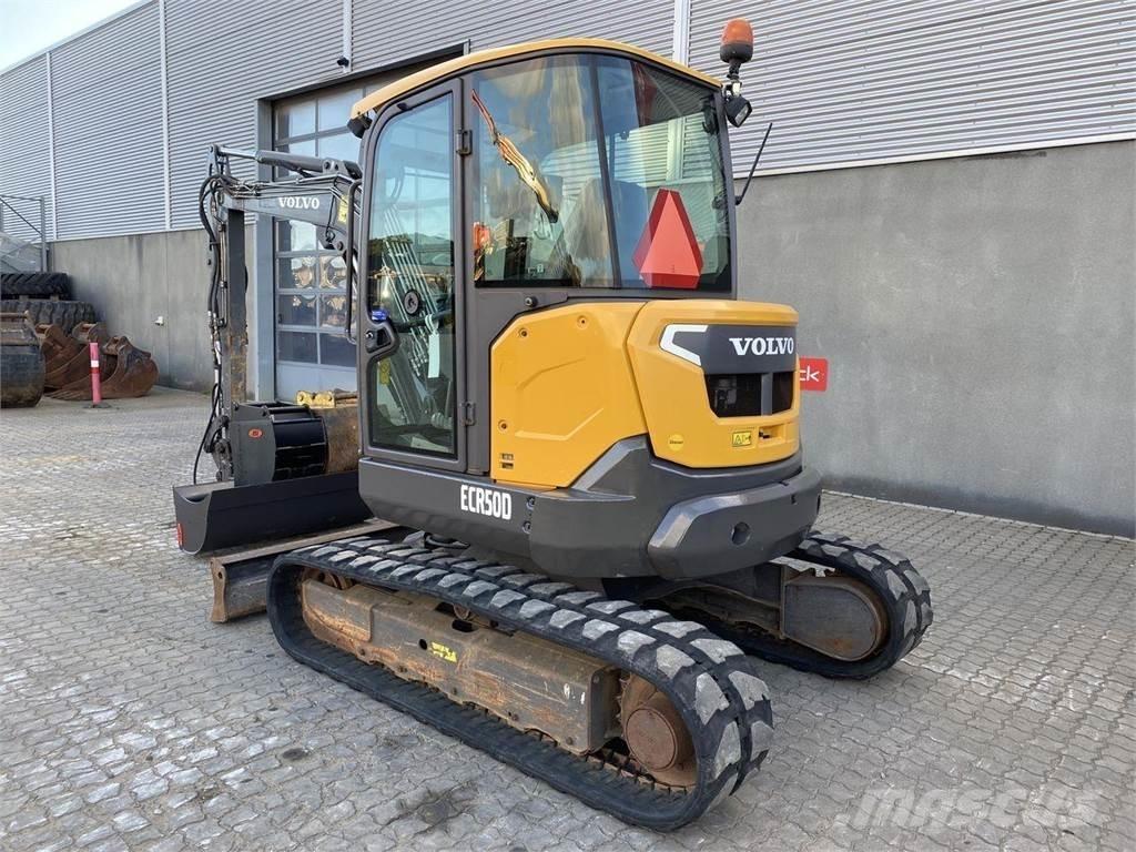 Volvo ECR50 Kolesové rýpadlá