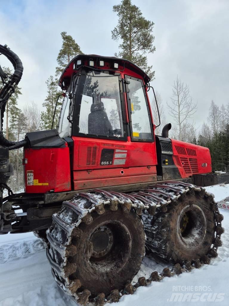 Komatsu 855.1 Lesné traktory