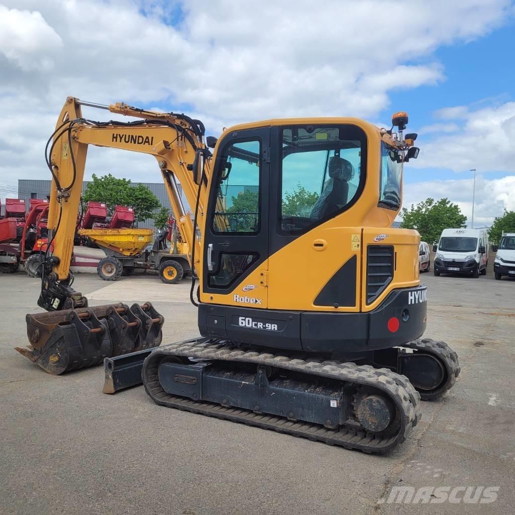 Hyundai R60CR9 Mini rýpadlá < 7t