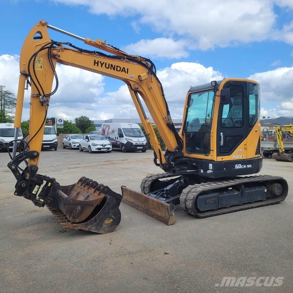 Hyundai R60CR9 Mini rýpadlá < 7t