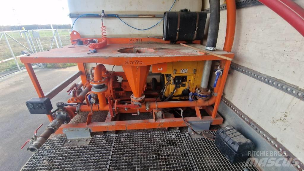 Sitetec M500D Príslušenstvo a náhradné diely k ​​vrtným zariadením