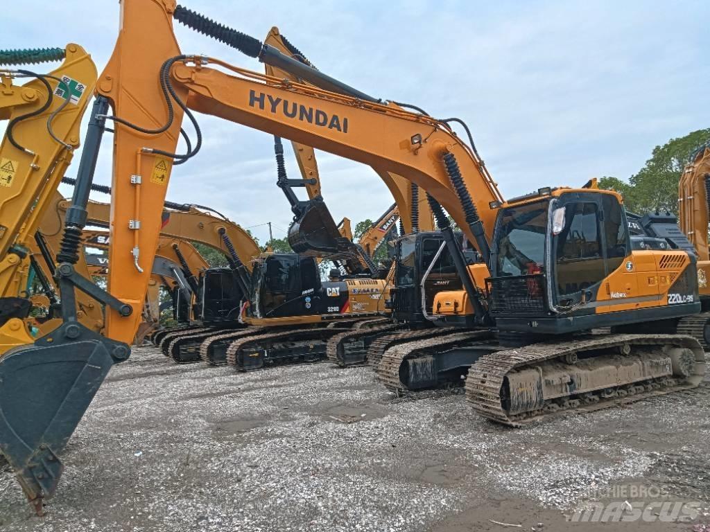 Hyundai R220-9S Pásové rýpadlá