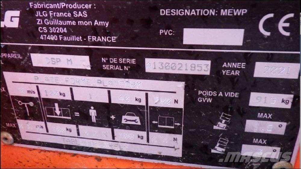 JLG DSP-M Vysokozdvižný vozík