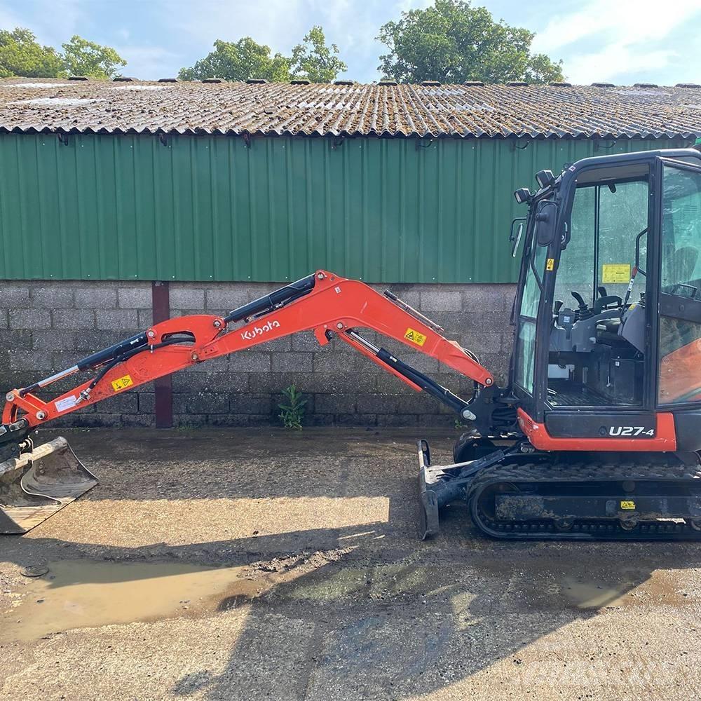 Kubota U 27-4 Mini rýpadlá < 7t