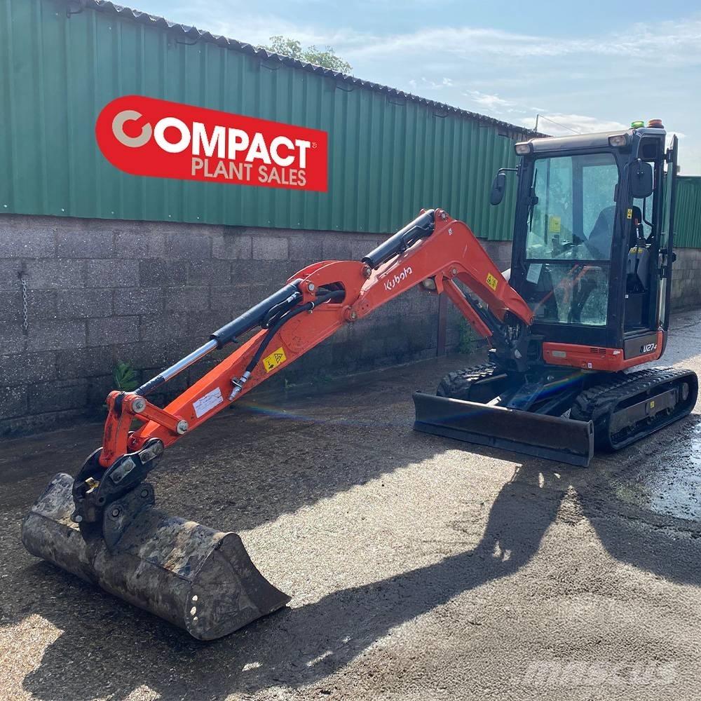 Kubota U 27-4 Mini rýpadlá < 7t