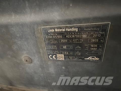 Linde E25H-01/600 Akumulátorové vozíky