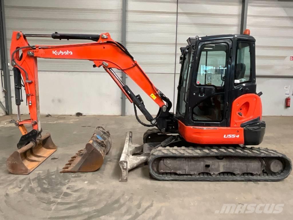 Kubota U 55-4 Mini rýpadlá < 7t