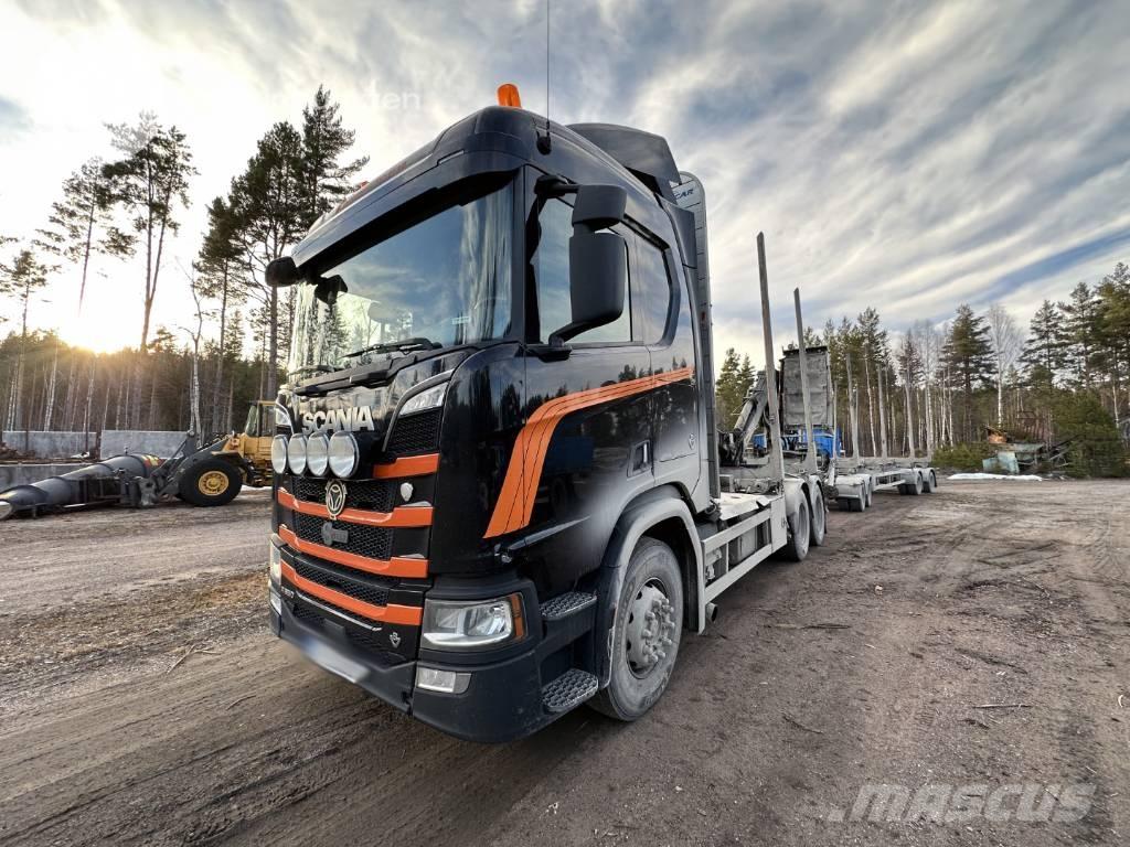 Scania R 650 Ekipage Nákladné vozidlá na prepravu dreva